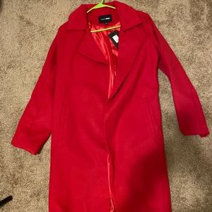 Red coat , brand new